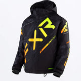 Child CX Jacket 2023 - Black Camo/Inferno