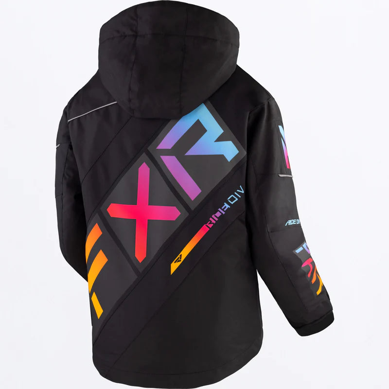 FXR Youth CX Jacket  - Black/Spectrum