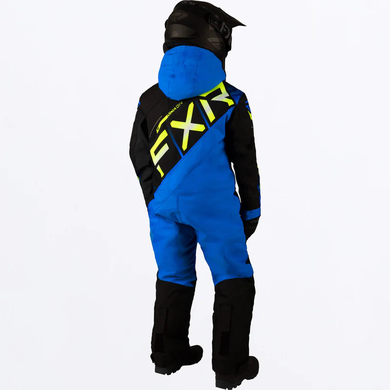 Youth CX Monosuit  - Black/Blue/Hi Vis