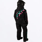 Child CX Monosuit 2023 - Black Camo/Mint-E Pink Fade