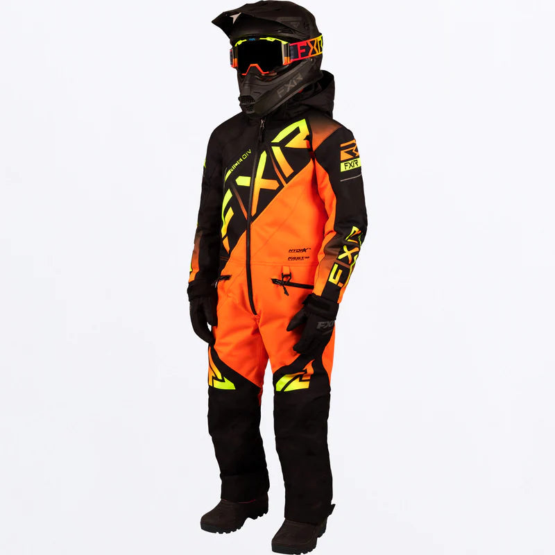 Youth CX Monosuit - Black/Inferno