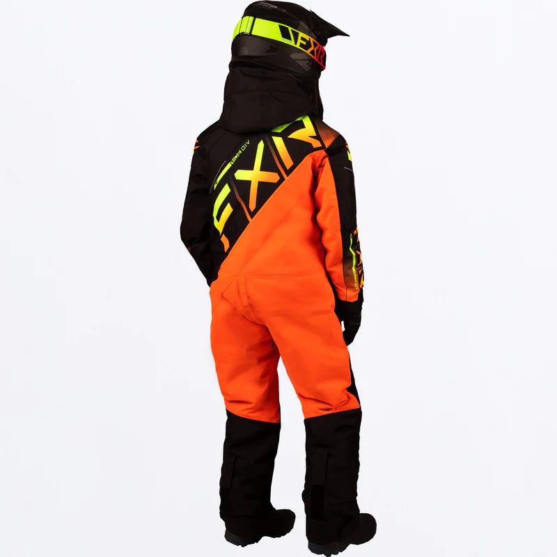 Child CX Monosuit - Black/Inferno