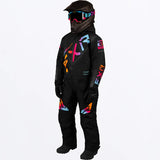 Youth CX Monosuit 2024 - Black/Spectrum