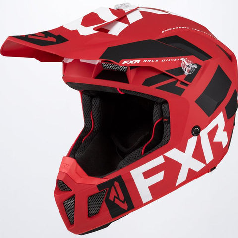 Clutch Evo LE Helmet 2023- Red/White/Black