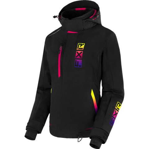 W Evo FX Jacket 2024 - Black/Neon Fusion