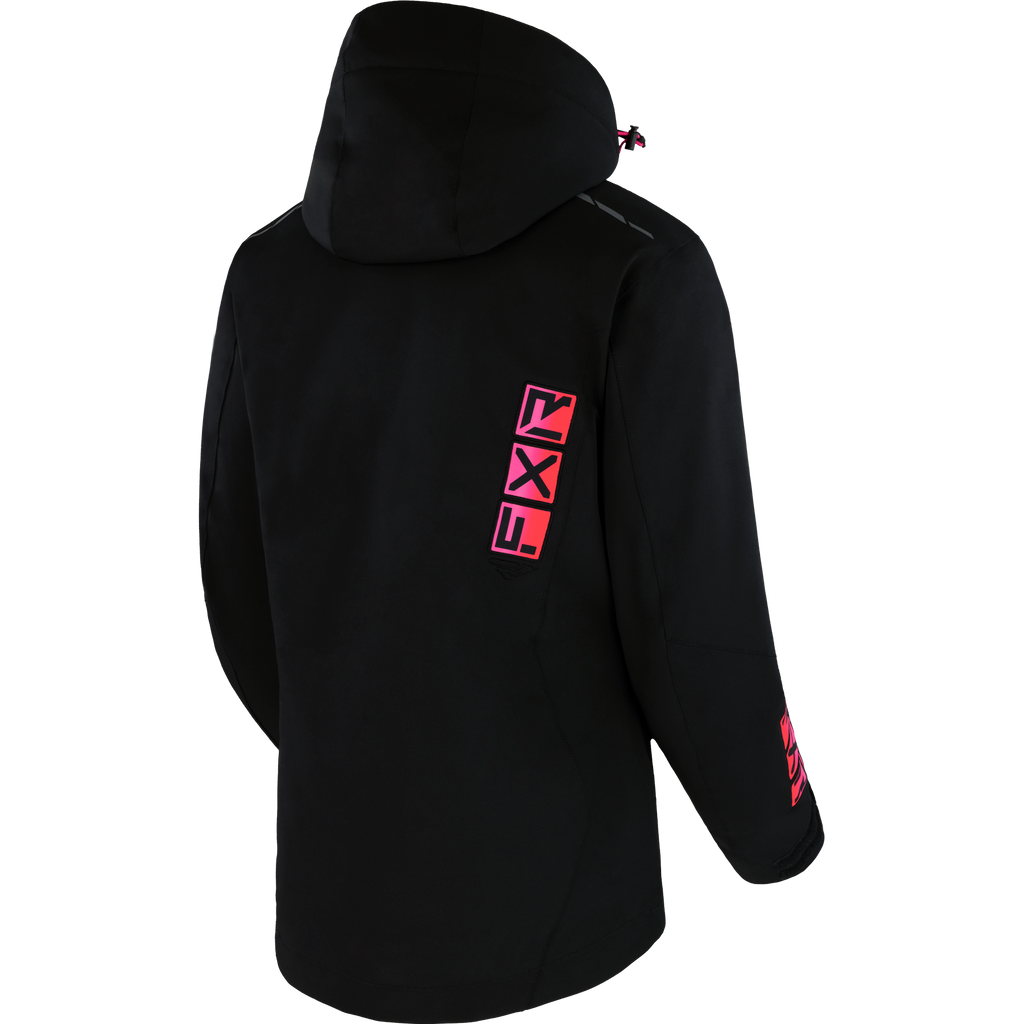 Women's Evo FX Jacket 2026 - Black/Raspberry Fade