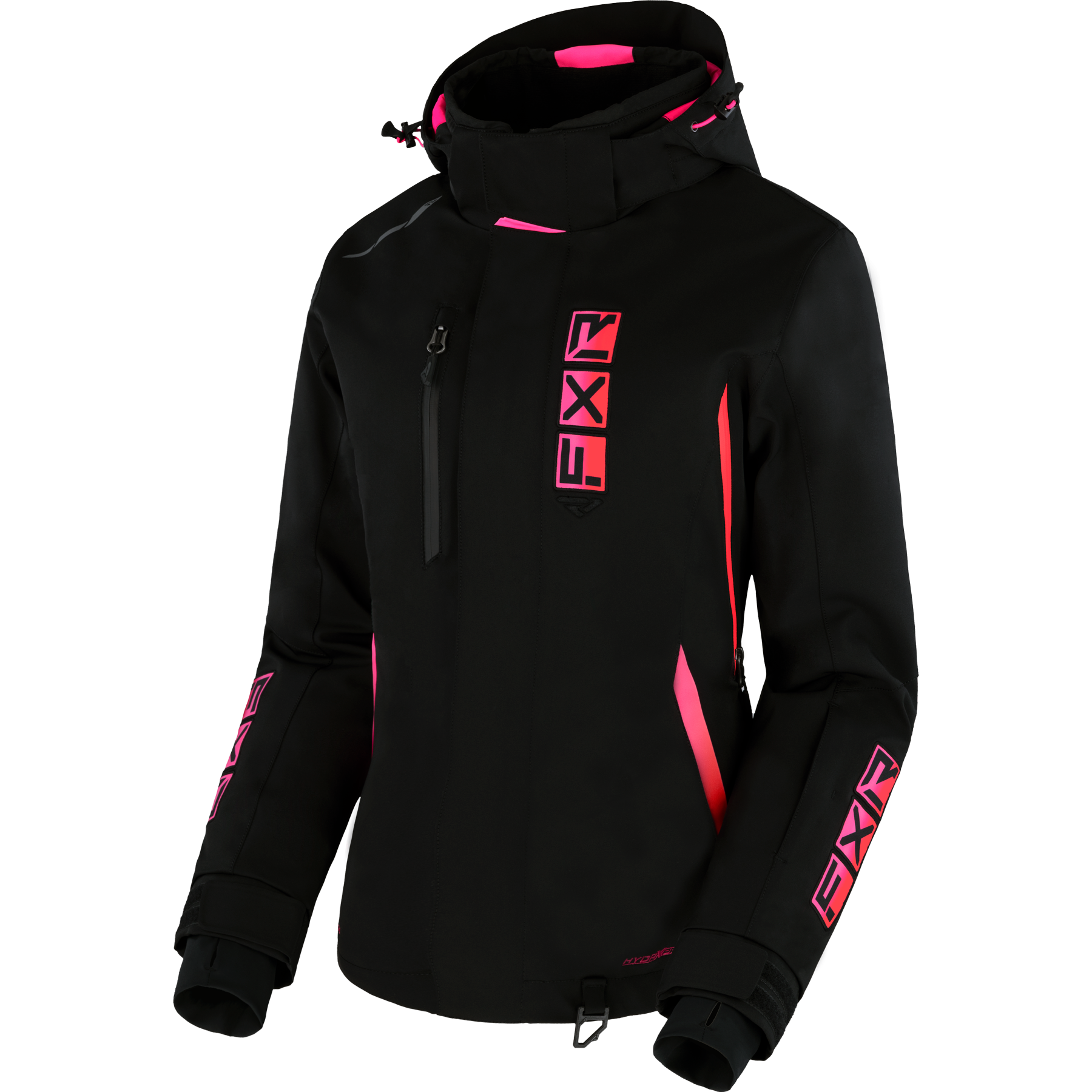 Women's Evo FX Jacket 2026 - Black/Raspberry Fade