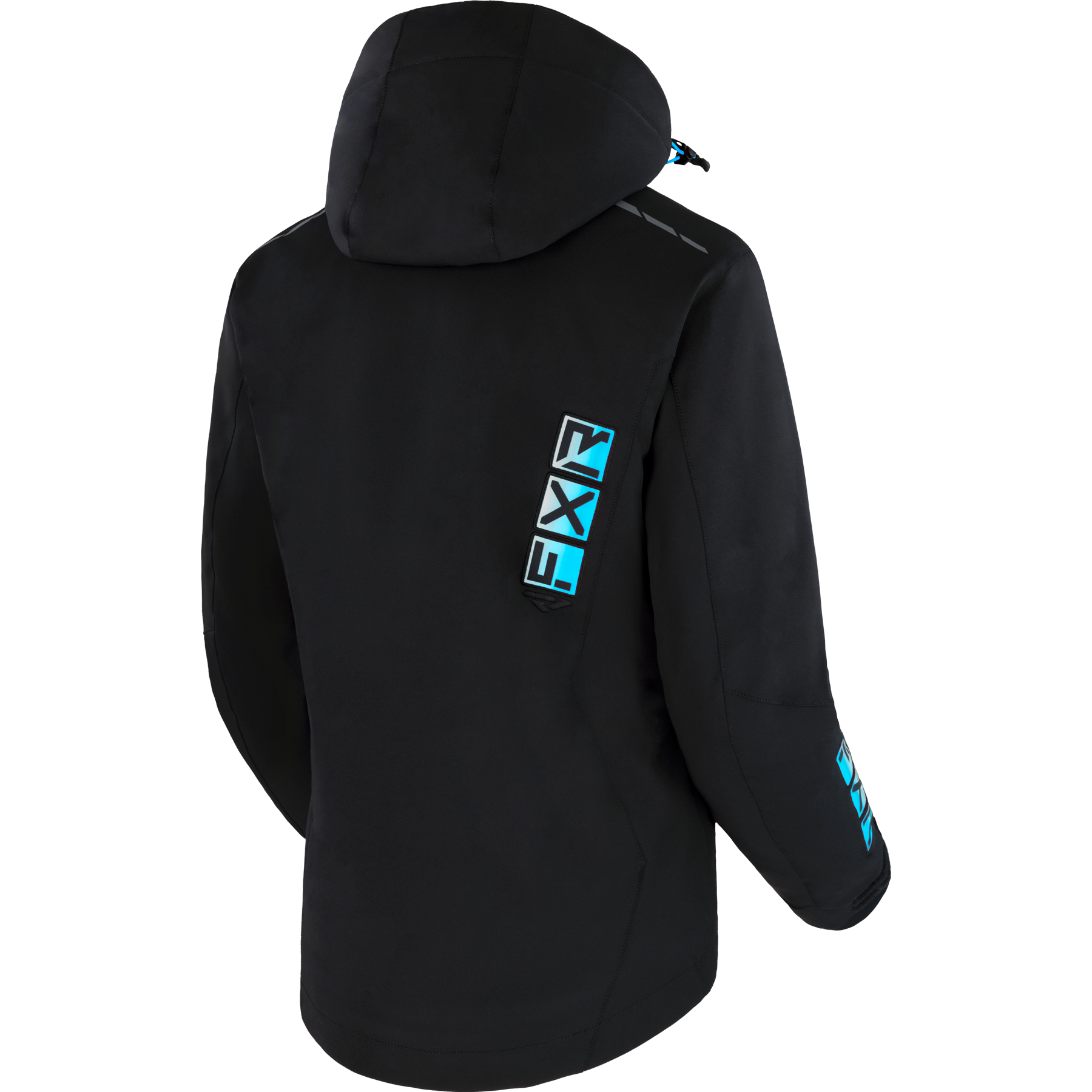 Women's Evo FX Jacket 2026- Black/Sky-White Fade