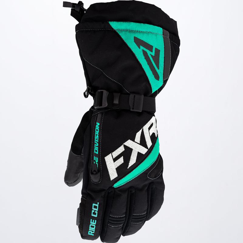 Women's Fusion Glove 2025 - Black/Mint