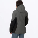 W Vertical Pro Insulated Softshell Jacket 2023 - Grey Heather/Black
