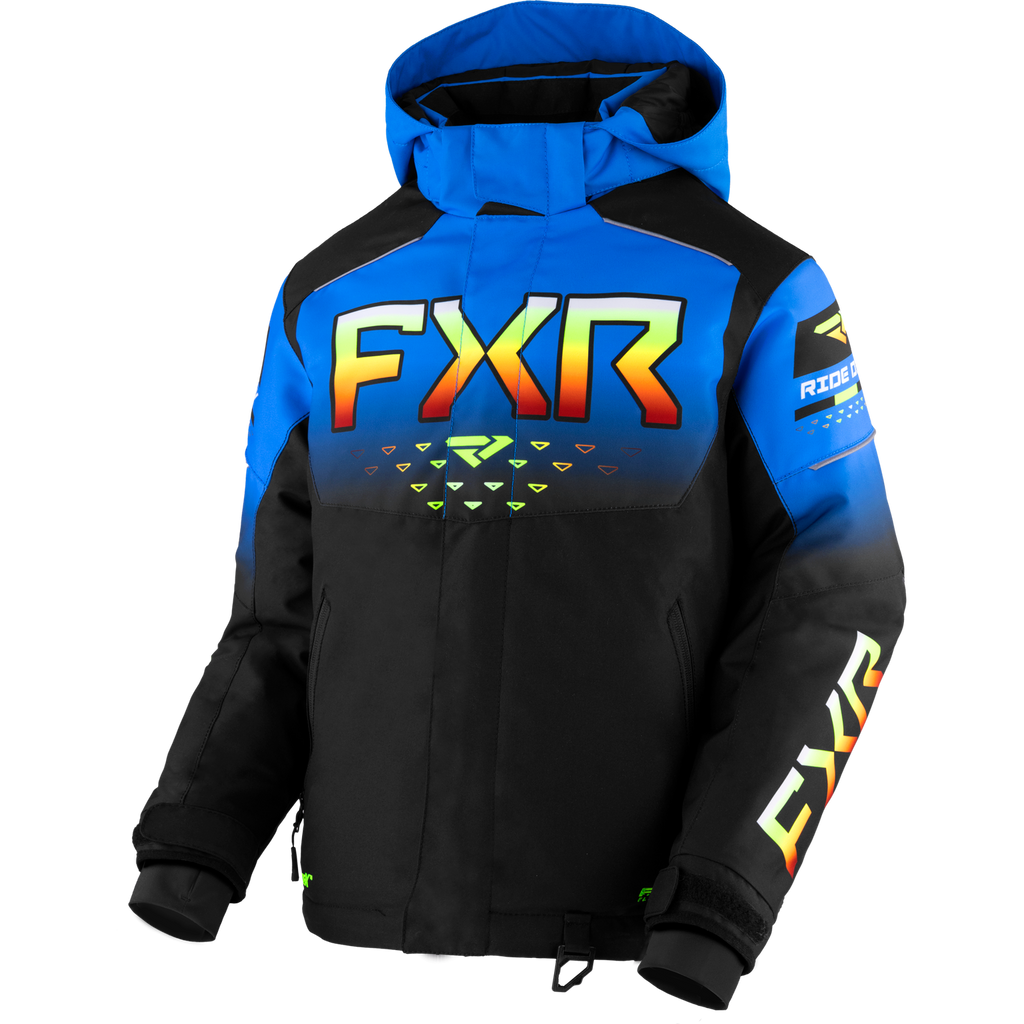 Child Helium Jacket 2026 - Black/Blue/Inferno