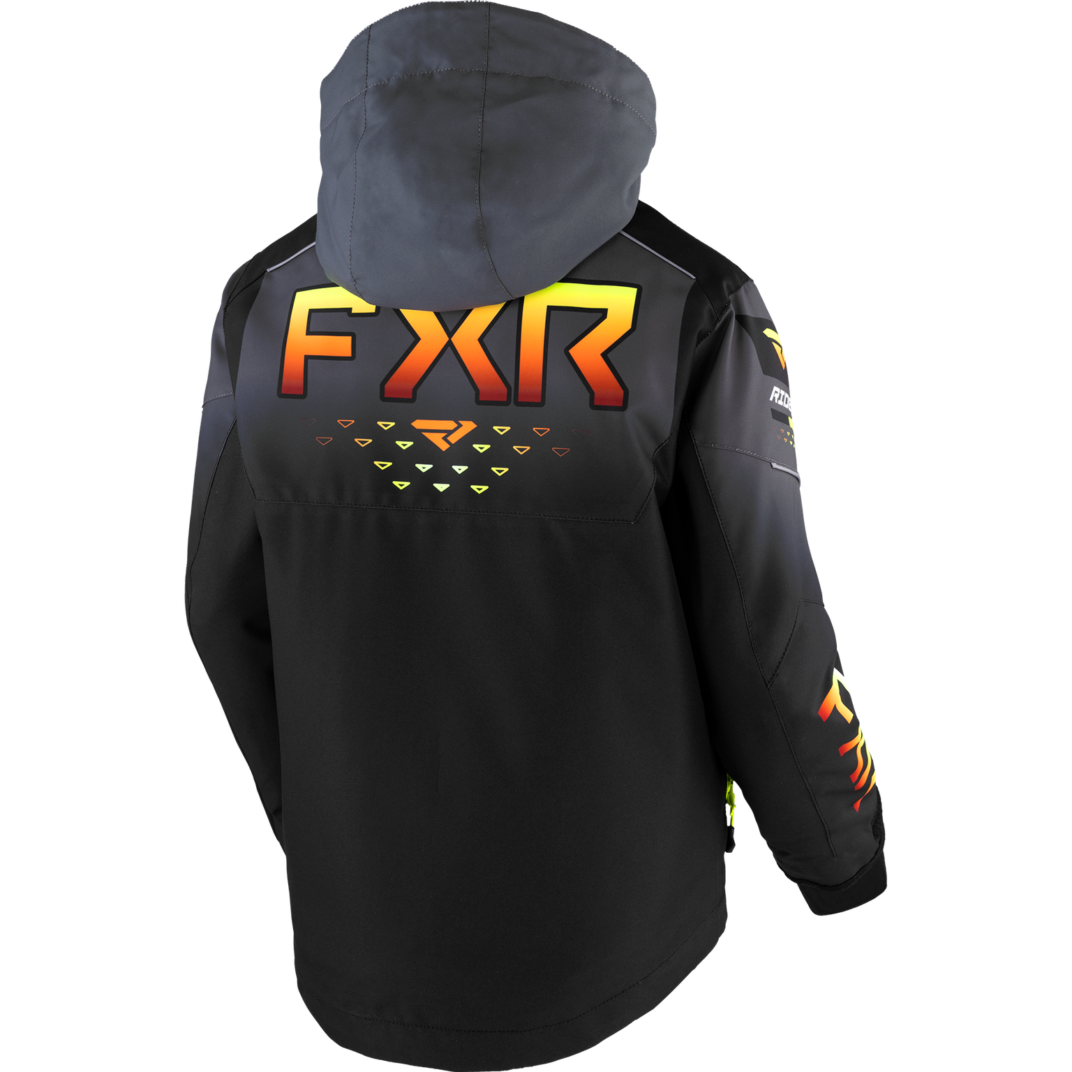 Youth Helium Jacket 2026 - Black/Char/Inferno