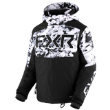 Child Helium Jacket 2024 - Black/White Camo