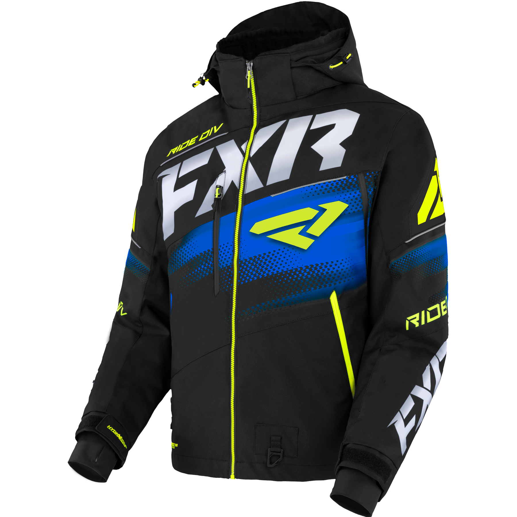 Men's Boost FX 2-In-1 Jacket  - Black/Blue/HiVis