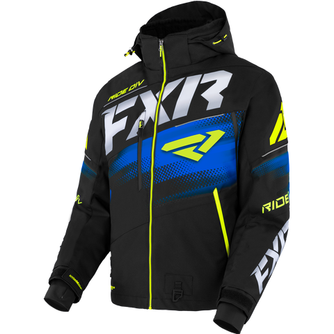 M Boost FX 2-In-1 Jacket 2023 - Black/Blue/HiVis