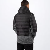 M Excursion LT Hybrid Quilted Hoodie 2022 - Black/Grey Heather