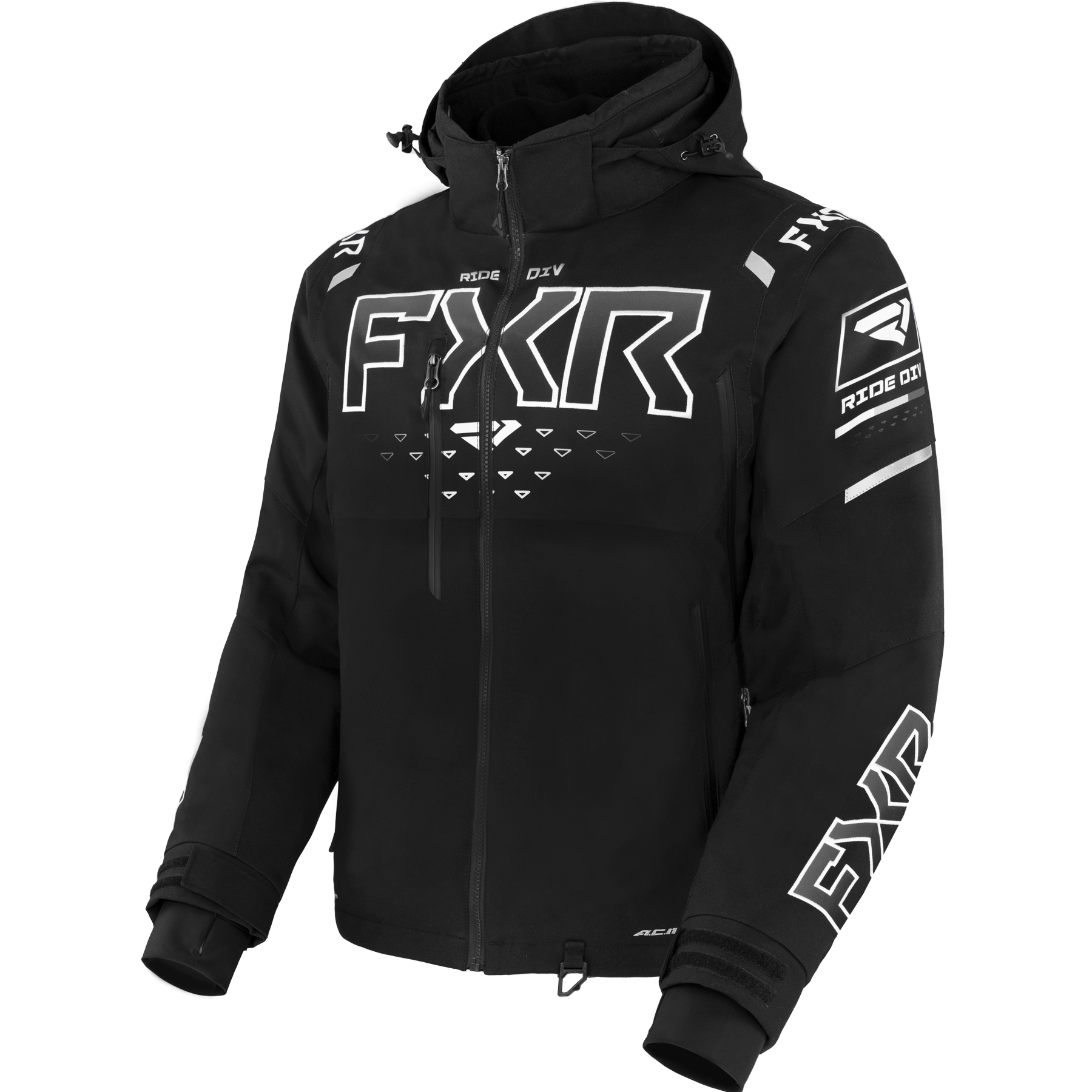 M Helium X 2-in-1 Jacket - Black/White