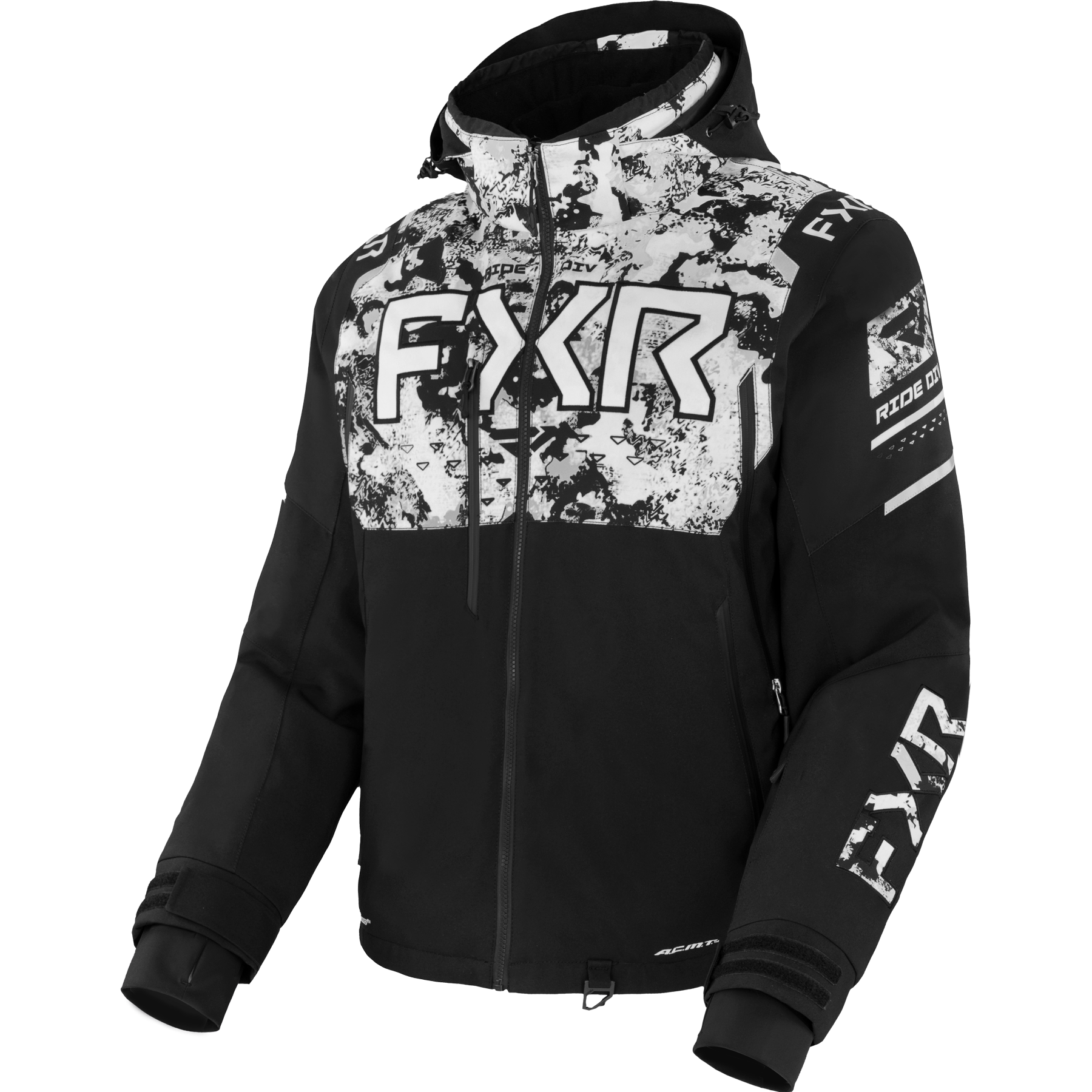 M Helium X 2-in-1 Jacket - Black/White Camo