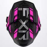 Maverick X Helmet w/ Electric Heated Shield 2024- Black/Fuchsia