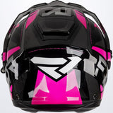 Maverick X Helmet w/ Electric Heated Shield 2024- Black/Fuchsia