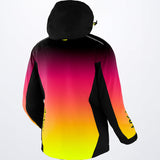 W Pulse Jacket 2022 - Raspberry-Hi Vis Fade