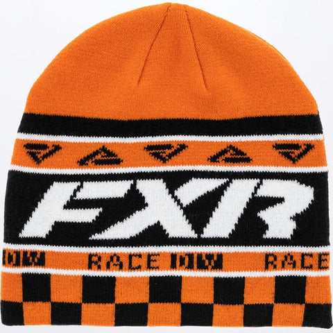 Race Division Beanie 22 - Orange/Black