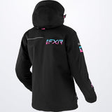 W Ranger Jacket 22- Black/Sky/Electric Pink Fade