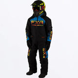 Youth Recruit Monosuit 2023 - Black/Blue/Inferno