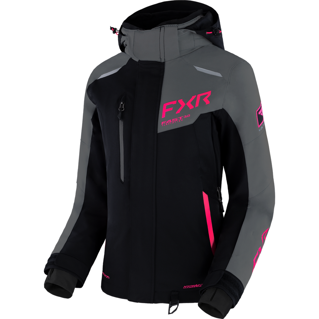Women's Renegade FX Jacket 2026 - Black/Charcoal/Fuchsia
