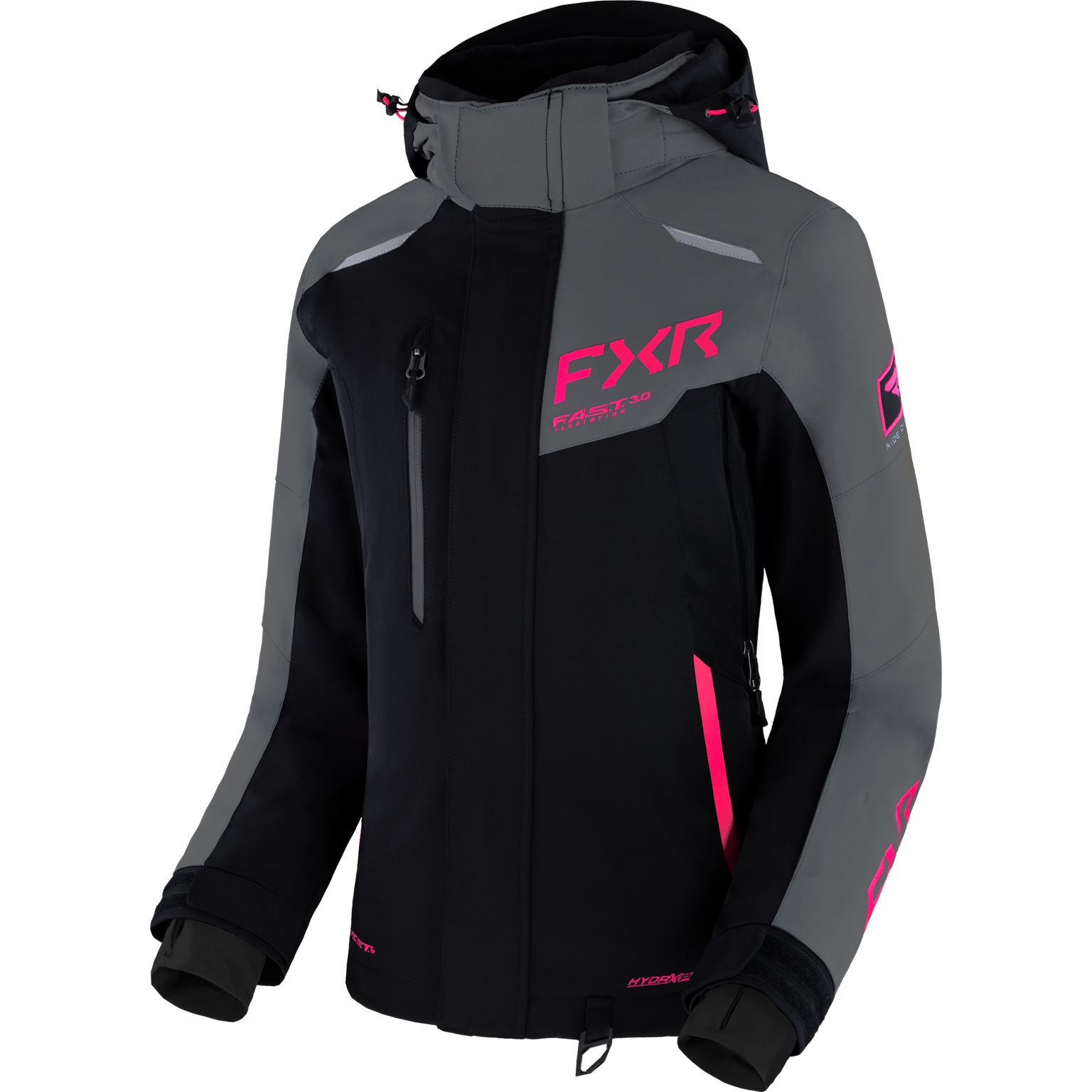 Women's Renegade FX Jacket 2026 - Black/Charcoal/Fuchsia