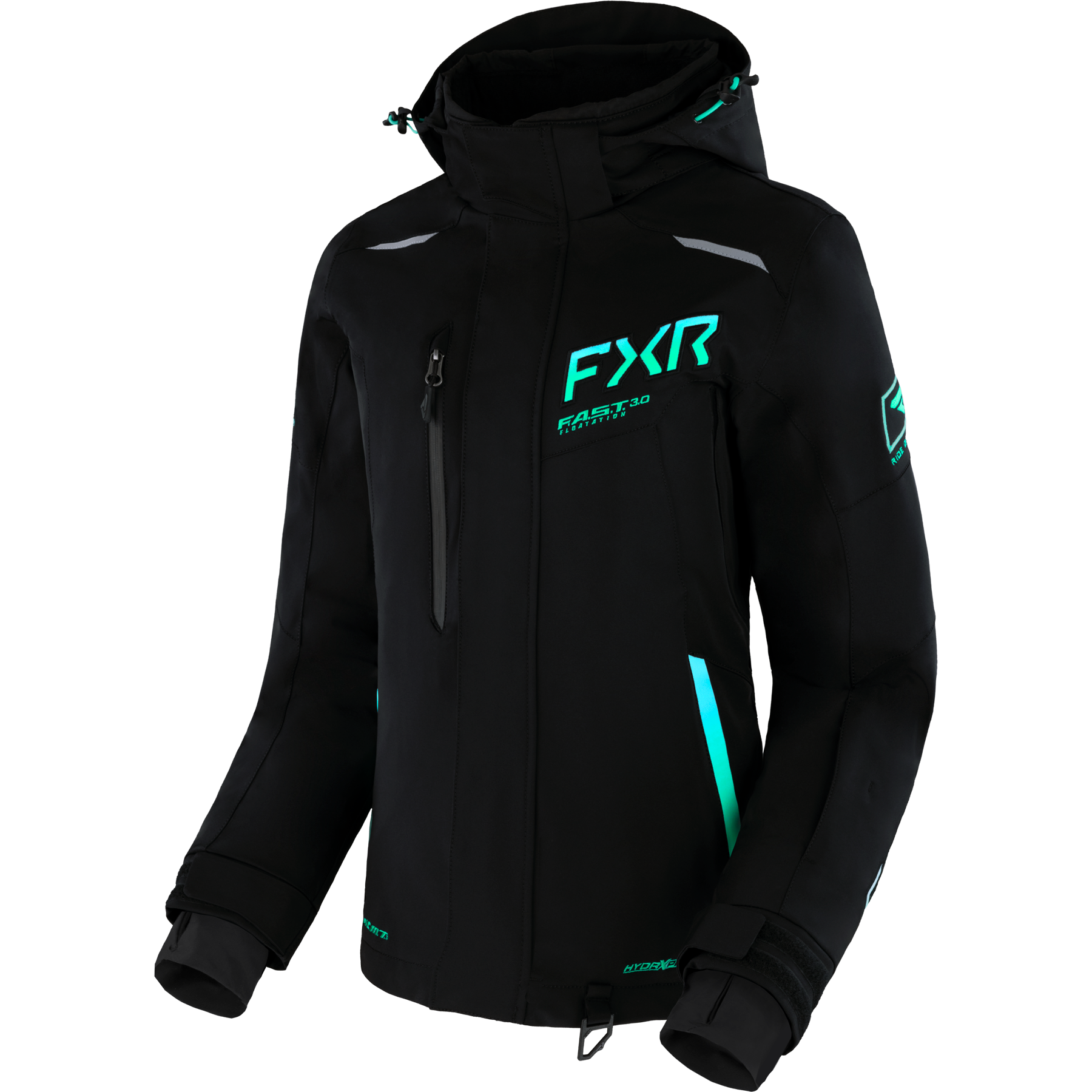 Women's Renegade FX Jacket 2026 - Black/Mint Fade