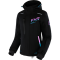Women's Renegade FX Jacket 2026 - Black/Sky Blue-Electric Pink Fade