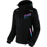W Renegade FX Jacket 2024 - Black/Sky Blue-Electric Pink Fade
