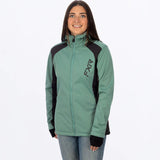 W Pulse Softshell Jacket 2023 - Sage/Char