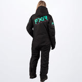 W Recruit F.A.S.T. Insulated Monosuit 22 - Black/Mint/Electric Pink