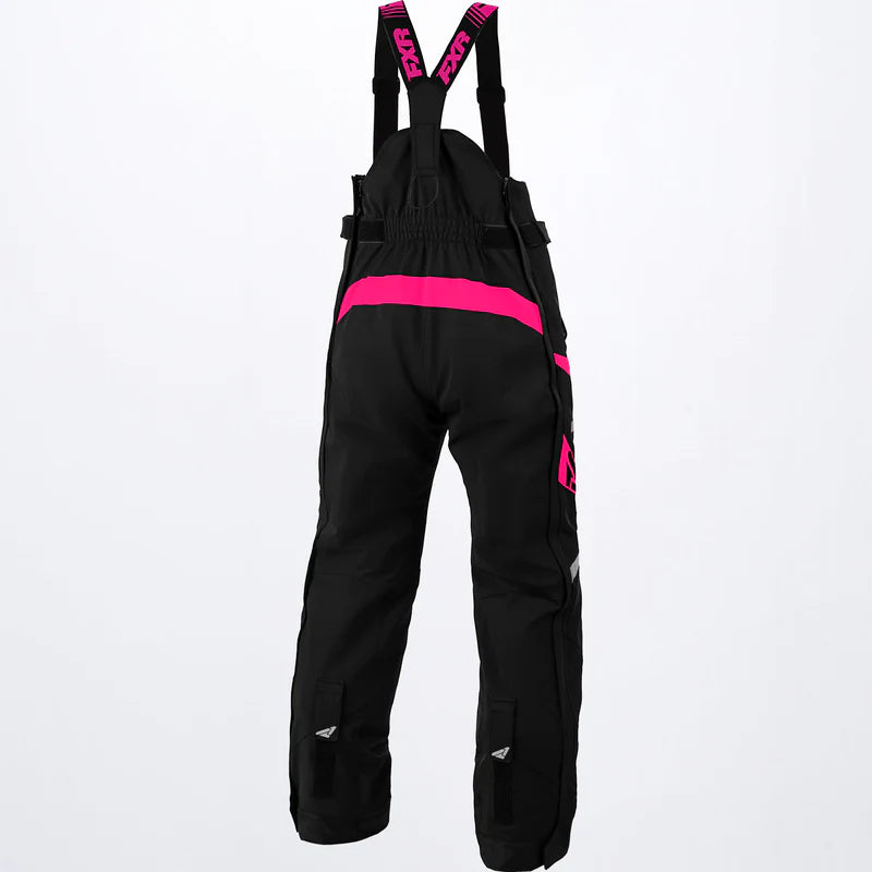 Women's Team FX Pant 25- Black/Fuchsia