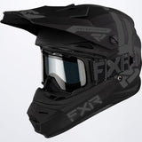 FXR Youth Legion QRS Helmet 2023 - Black Ops