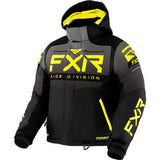 Child Helium Jacket 2022- Black/Char fade /hi-viz size 6